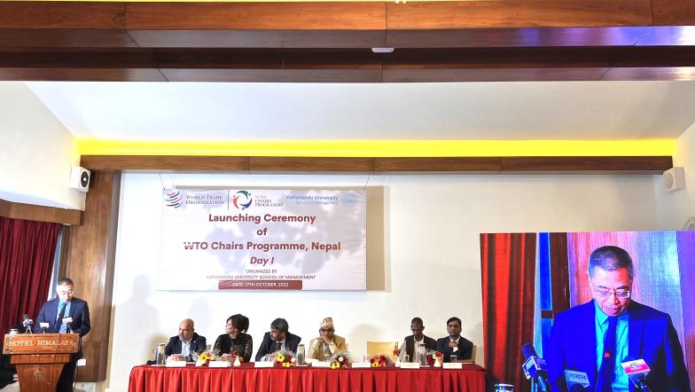 DDG Zhang welcomes Kathmandu University School of Management to Chairs Programme